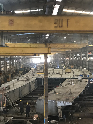 肇庆市桥北路钢箱梁